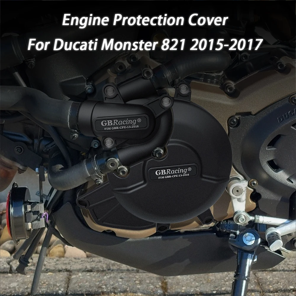 

For Ducati Monster 821 Motorcycle Engine Clutch Cover Protection 2015 2016 2017