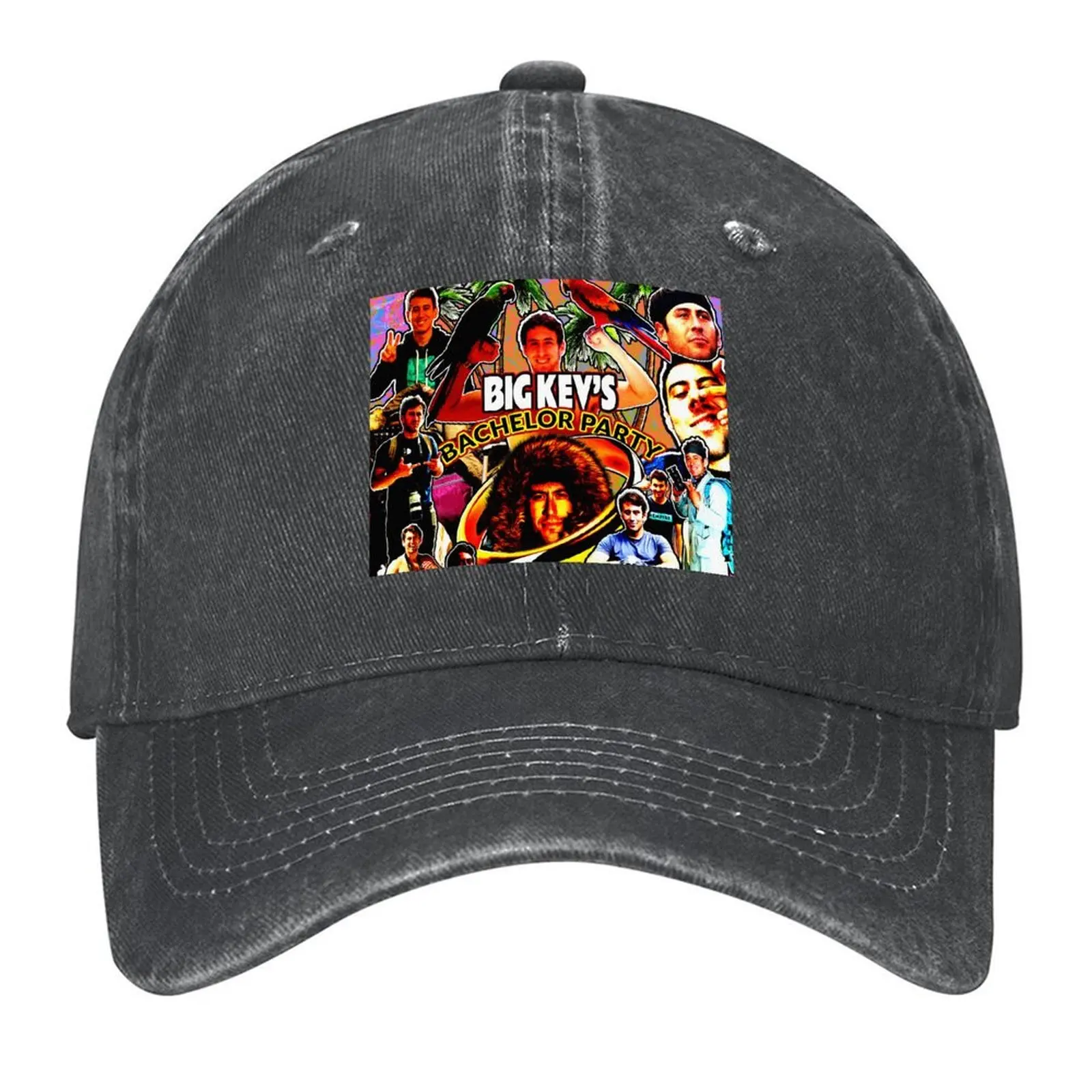 

Big Kev's Bachelor Party 2 Baseball Cap Thermal Visor Snap Back Hat Hood Women's 2025 Men's