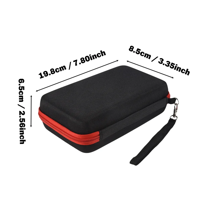 A62K-Custodia rigida per Oneblade QP2520/90/70 Accessori per rasoio Borsa da viaggio Confezione di immagazzinaggio Custodia con cerniera