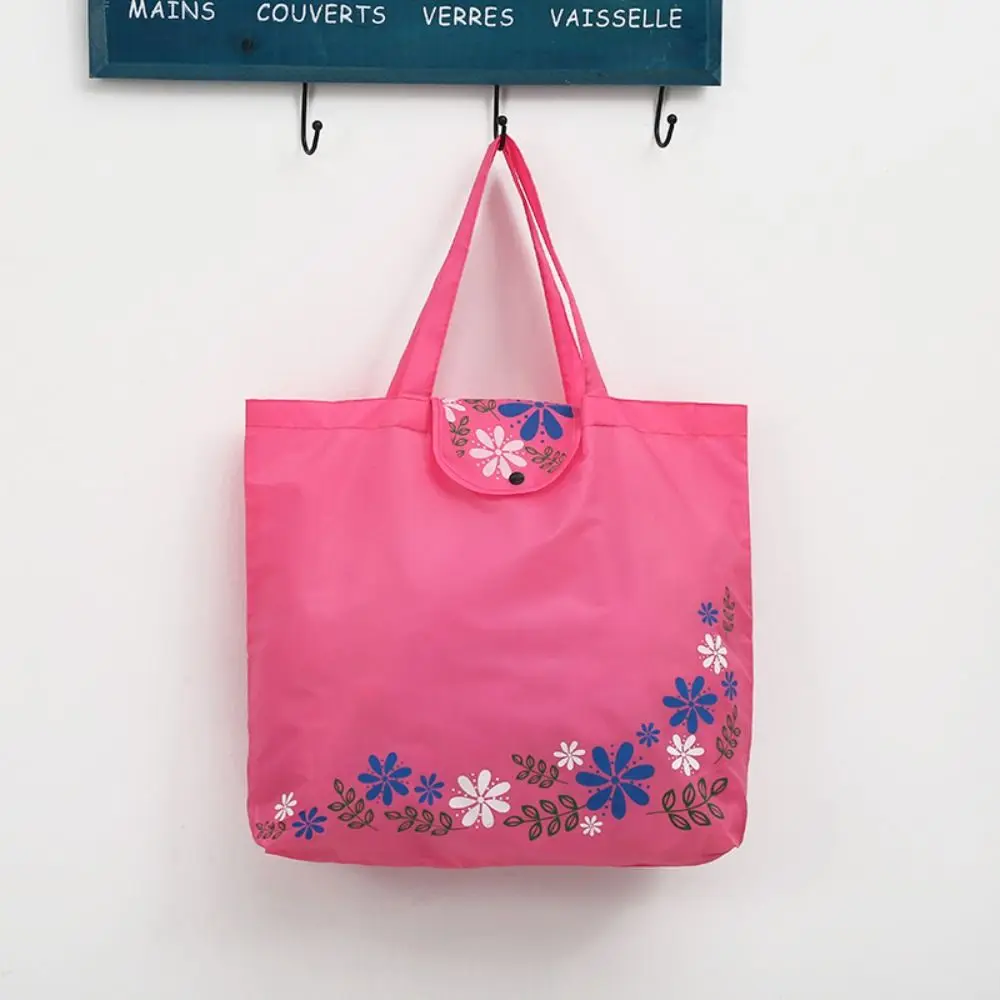 Экологичная сумка для покупок, многоразовая сумка для покупок, многоразовая сумка-тоут с кнопкой, складные сумки для покупок большой вместимости, фрукты