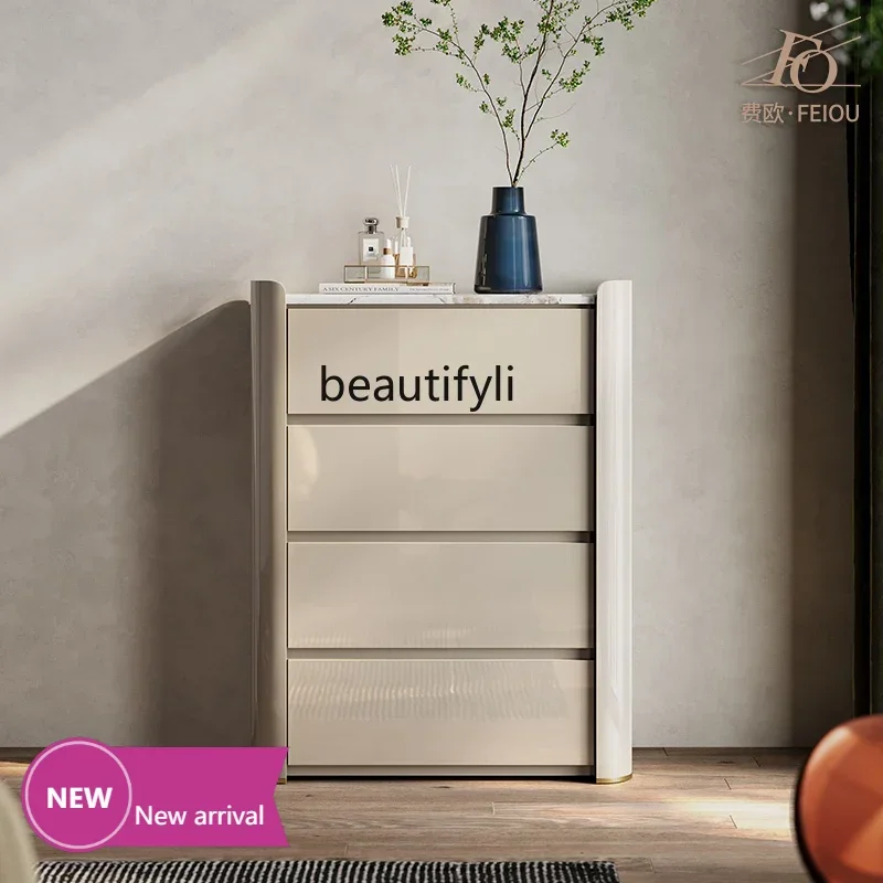 

C45 Light luxury four-chest vertical cabinet custom advanced paint storage cabinet five-six cosmetic cabinet4567