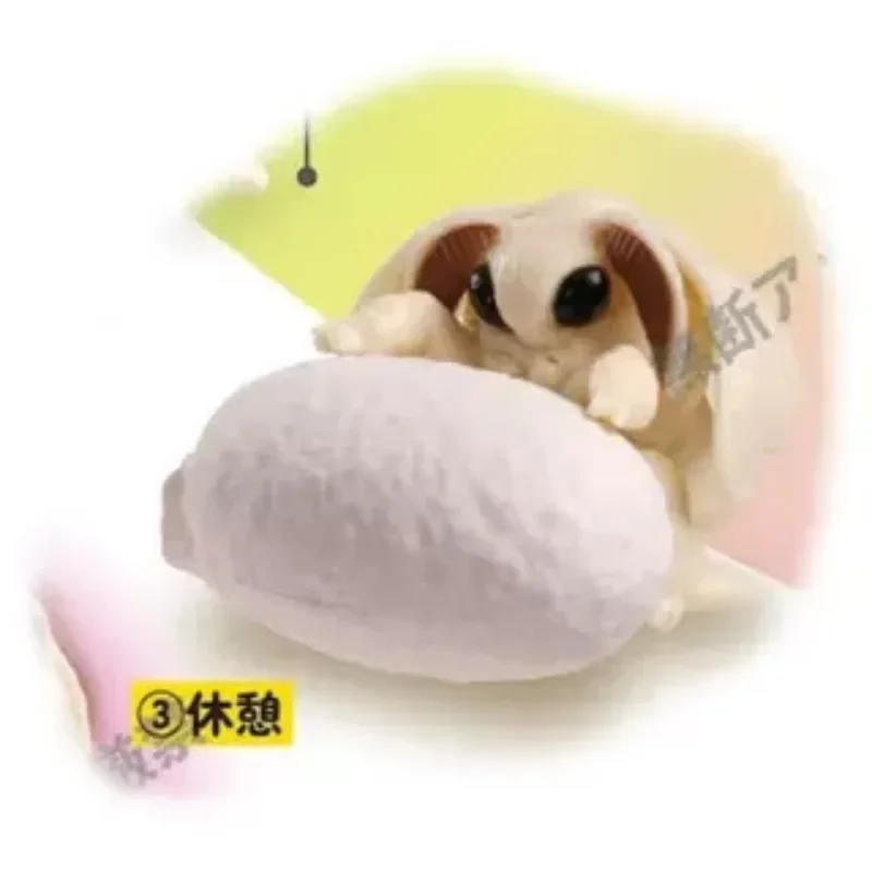 BombyxmoriLinnaeus قلادة Gashapon الحشرات سلسلة تذكار عمل نموذج لجسم اللعب