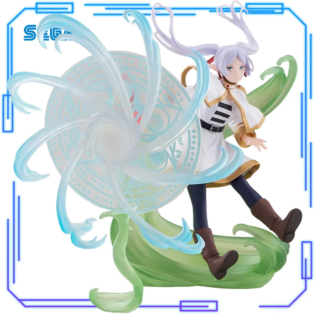 

В наличии: Оригинальная фигурка SEGA, аниме Frieren: Beyond Journey's End, Frieren Figurizm Alpha Mahou No Takami, 25 см, модель-игрушка