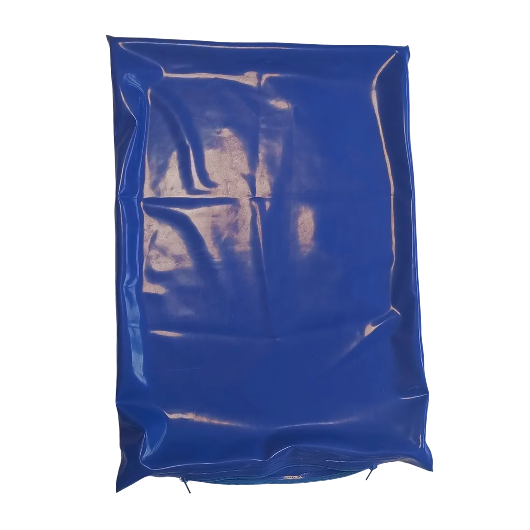 50cm x 70cm Latex Gummi Taie D'oreiller En Caoutchouc Imperméable Avec Zip Vêtements Faits À La Main (1Pc) S-LA132