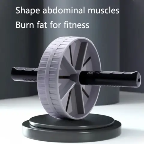 Home Abdominal Muscle Wheel Abdominal Wheel Fitness Wheel Roller Silent Function Fitness Wheel Roller Abdominal Fitness Device