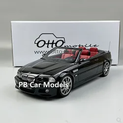 Ornament gift 2004 M3 E46 OTTO 1:18 Roadster limited simulation car model toys for boys