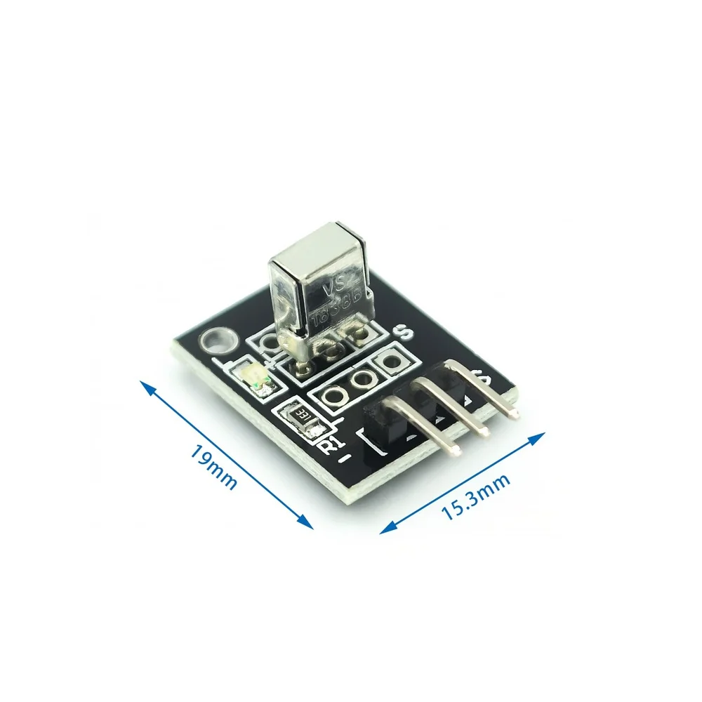 KY-022 IR Infrared Sensor Receiver Module 2.7-5.5V IR Remote Control Receiver Module 3Pin TL1838 VS1838B 1838 for Arduino