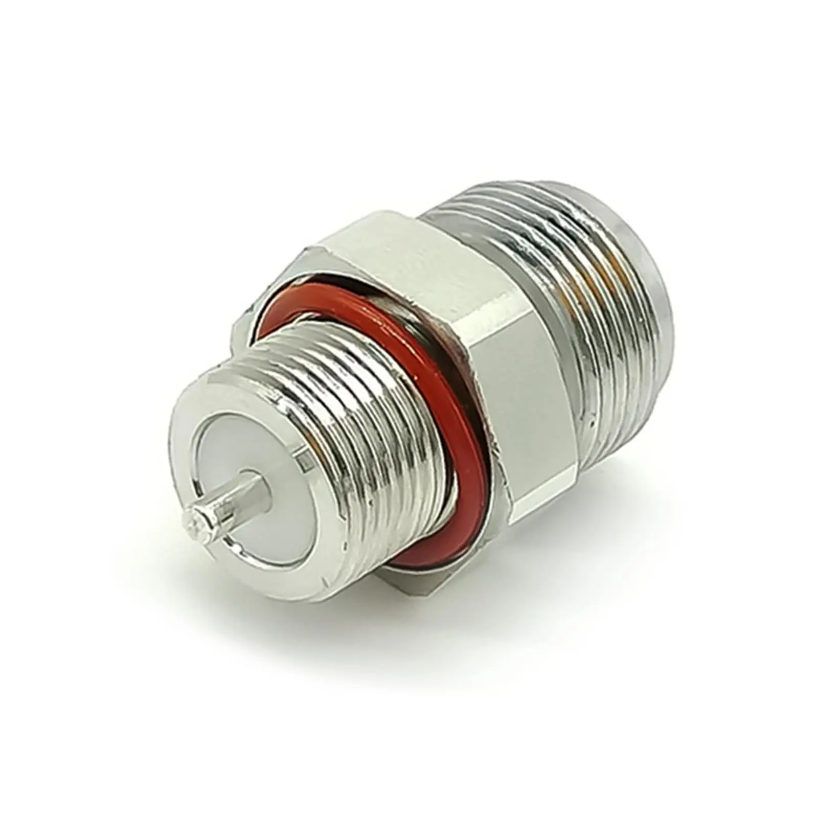  Type N Female Bulkhead Straight Straight Solder for Cable