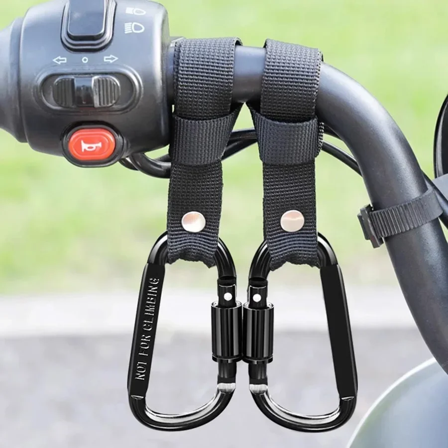 High Quality Motorcycle Electric Scooter Hook Front Hook Aluminum Alloy Handlebar Hook for Bicycle Handlebar Hook Clip No-Drill