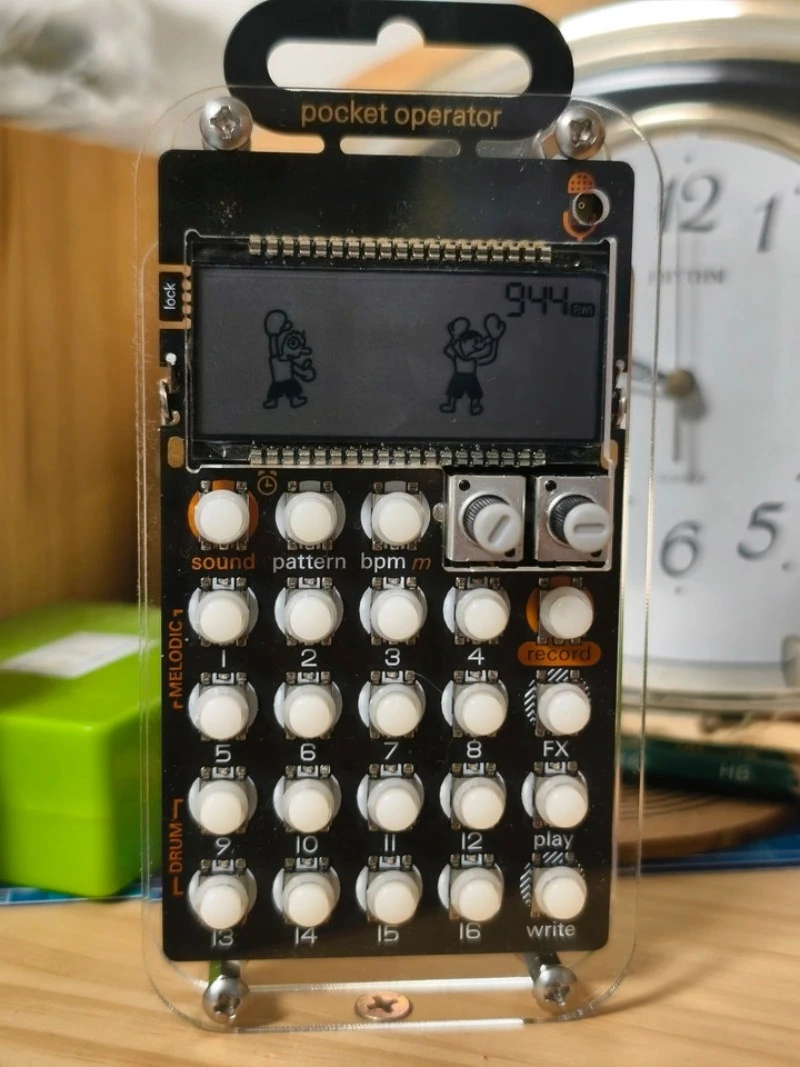 For Teenage Engineering Pocket Synthesizer PO-33  Handy Sampler Sequencer