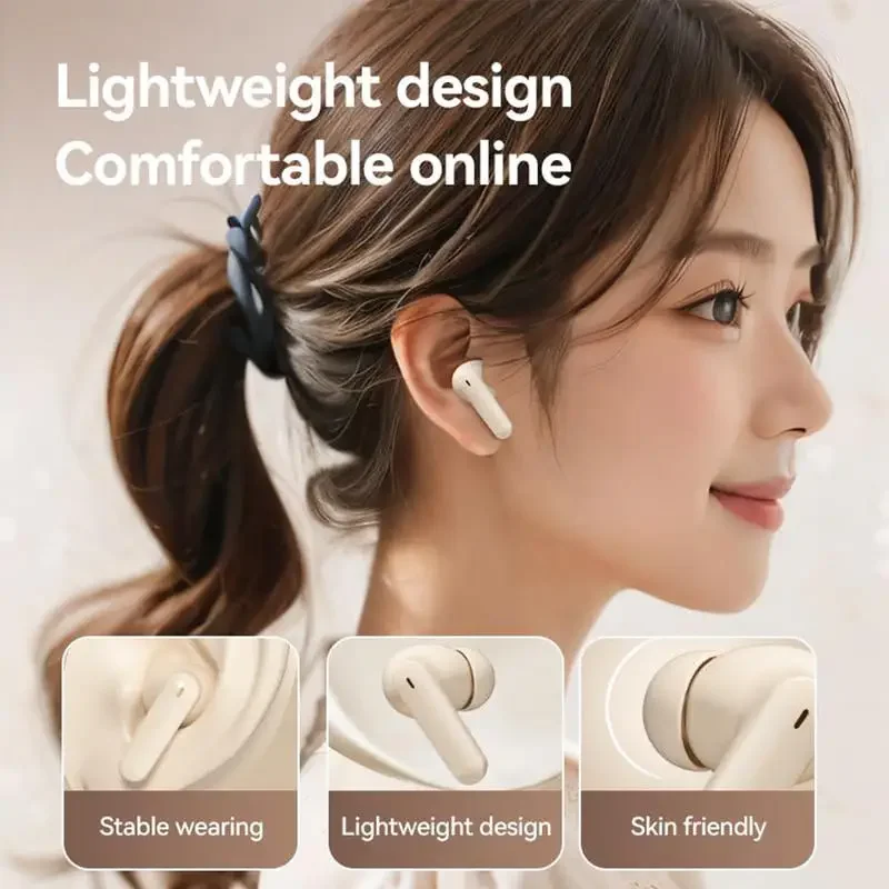 Xiaomi Wireless Earbuds Wireless Earbuds Noise Cancelling Led Display Workout Headphones Stereo Sound Earphones Waterproof