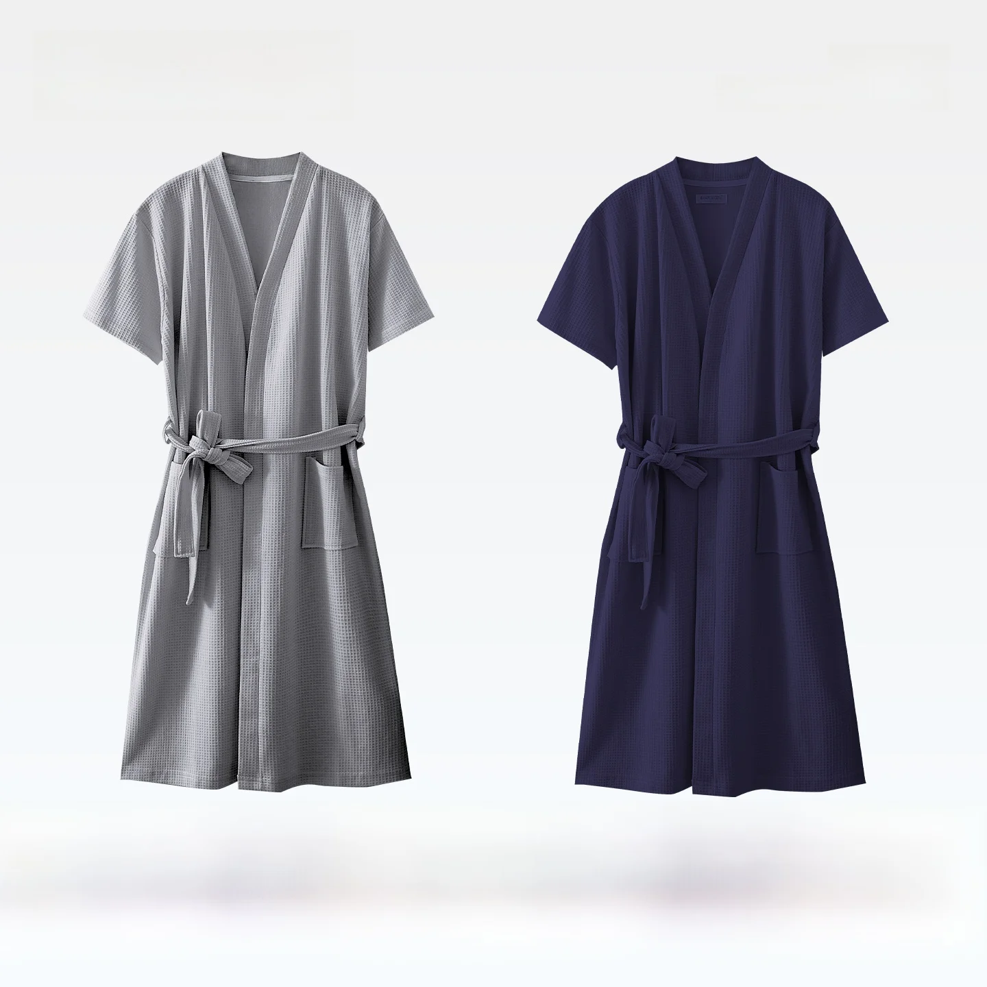 (2-pack) hemp gray + dark blue