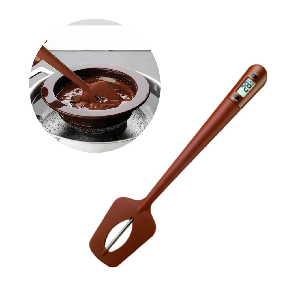 

Baking Thermometer Kitchen Tools Cooking Probe Spatula Making Meat Liquid Precision Portable Safe