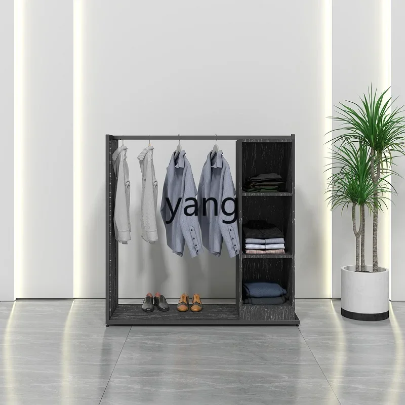 YJQ clothing store display shelves display stainless steel stacking hanging through Zhongdao