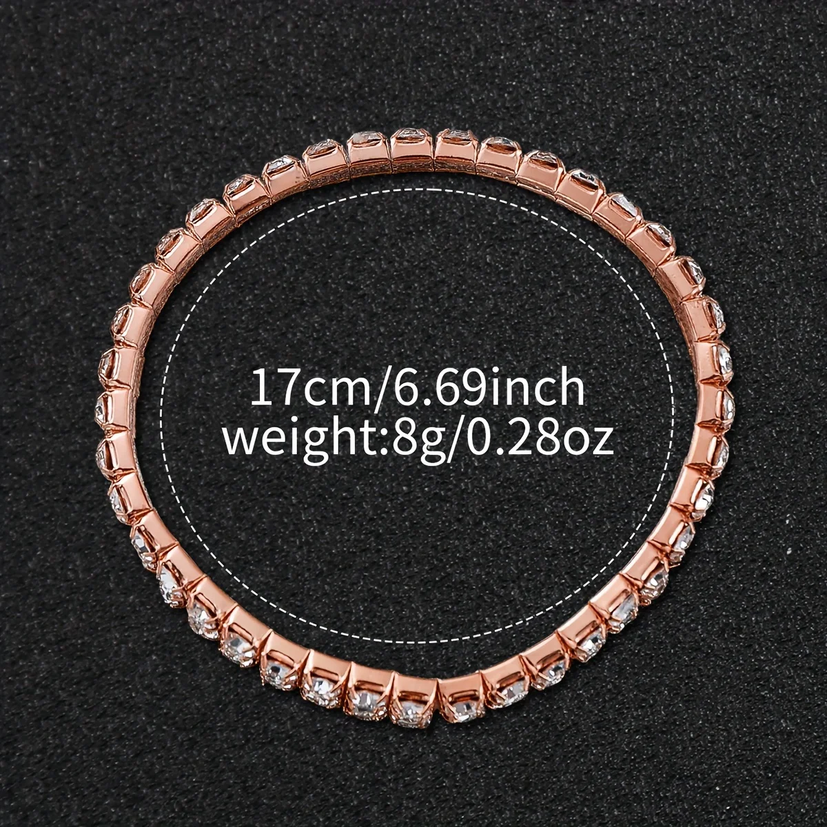 Fashion Women Rectangle Dial Quartz Watch With Bracelet (Box Not Included)