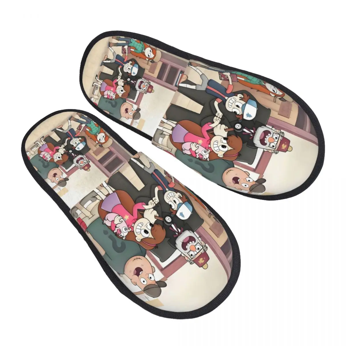 

Гравити Фолз Star Vs The Forces Of Evil Стиль Тапочки из пены с эффектом памяти Уютные теплые домашние тапочки с мультяшной комедийной серией в стиле аниме