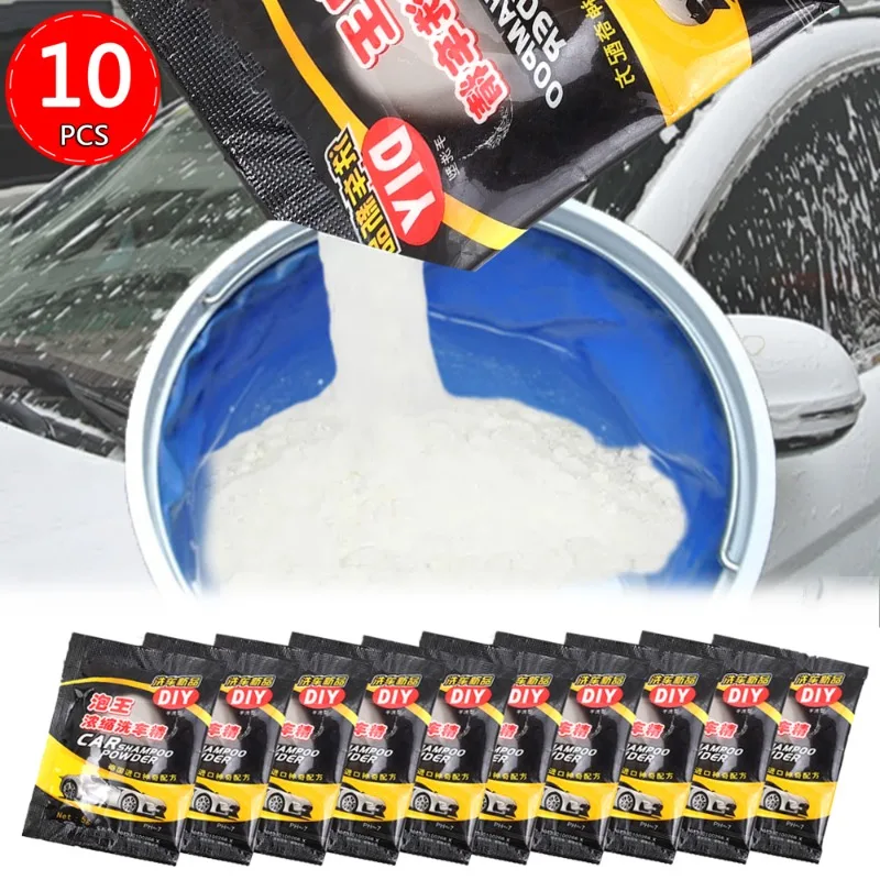 Powder Cleaner Car Wash Shampoo Cleaning Tools Car Windscreen Cleaner Wiper Glass Solid Cleaning Concentrated  Detergent