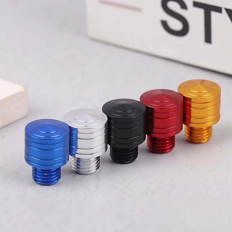 【JYS-7】2Pcs Motorcycle Anti-Rust CNC Aluminum M10 Rear View Mirror Hole Plugs Screws Rearview Mirror Holder Moto Accessories