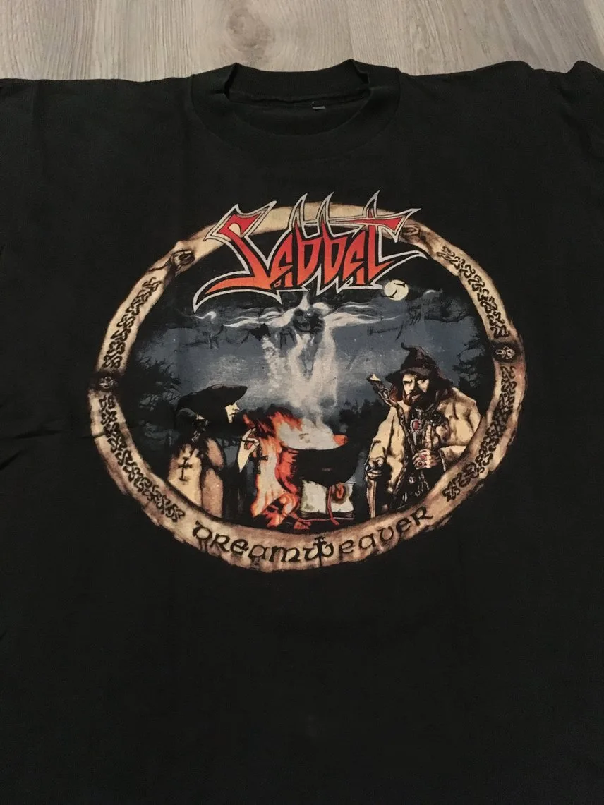 Sabbat Dreamweaver 1990 T-Shirt Short Sleeve Cotton Black Men S to 5XL BE953