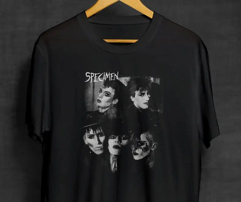 Specimen Black T  Band s  Deathrock  Glam Punkshirt