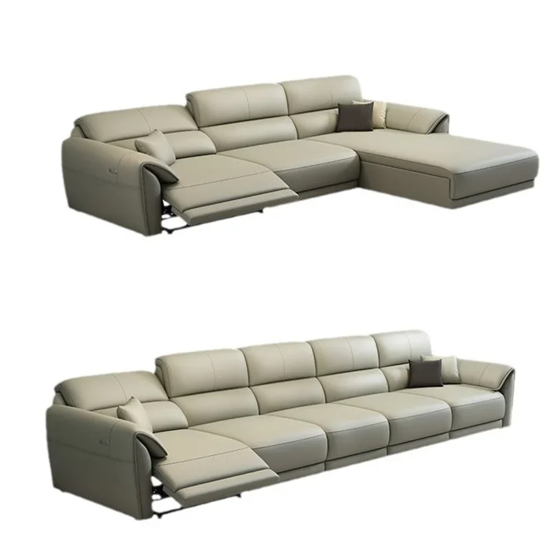 

Italian style, minimalist, about zero against the wall, electric function, sofa living room, three people