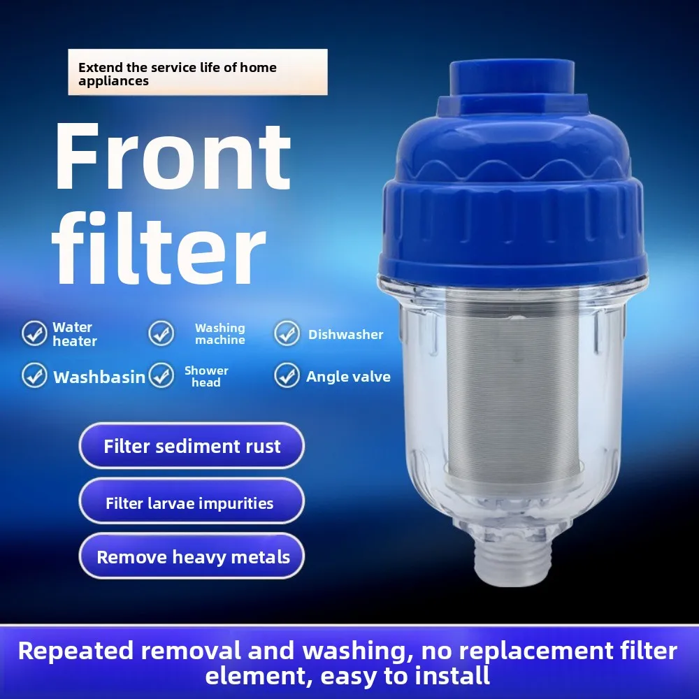 Durable 316 Stainless Prefilter Purifier Output Pre-filter Purifier Filter Universal Faucet Filter Water Heater Shower Head image 3