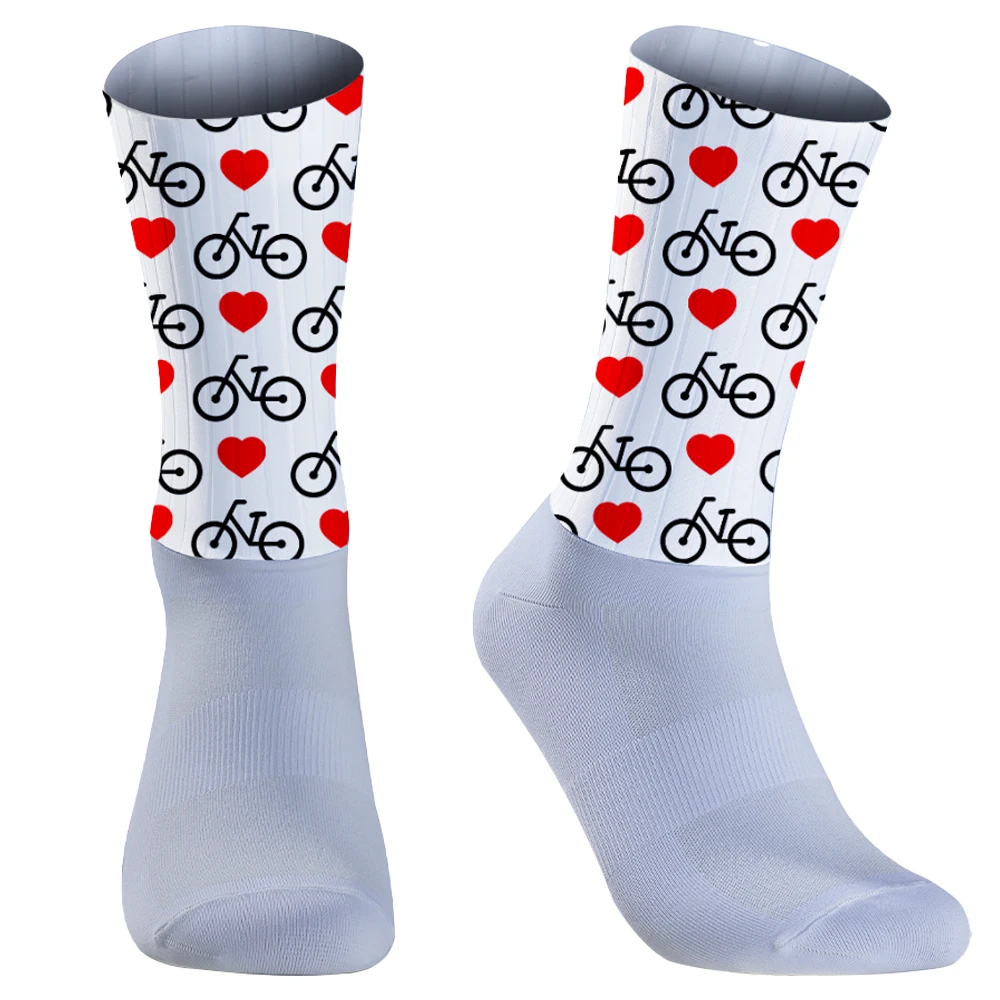 Calcetines deportivos para hombre y mujer, medias Unisex para correr, baloncesto, ciclismo, deportes al aire libre, calzado para bicicleta de carretera, 2024