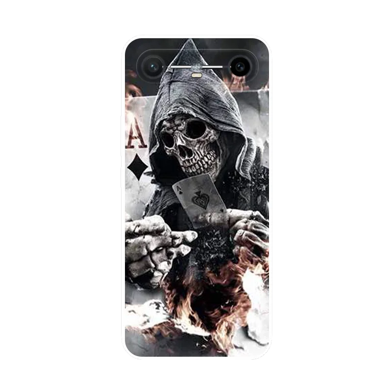 ل Tecno سبارك سليم 2025 حافظة كرة القدم سيليكون لينة الغطاء الخلفي حالات ل Tecno سبارك سليم 4G غطاء الهاتف SparkSlim etui Fundas #2