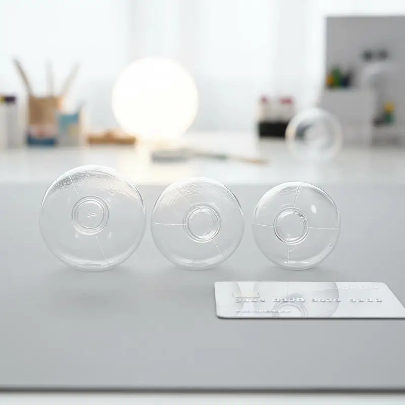 6Pcs Soft TPR Empty Ball Skins DIY Handmade Bubble Squeeze Toy For Stress Relief Squeeze Sensory Toy Crafts Making