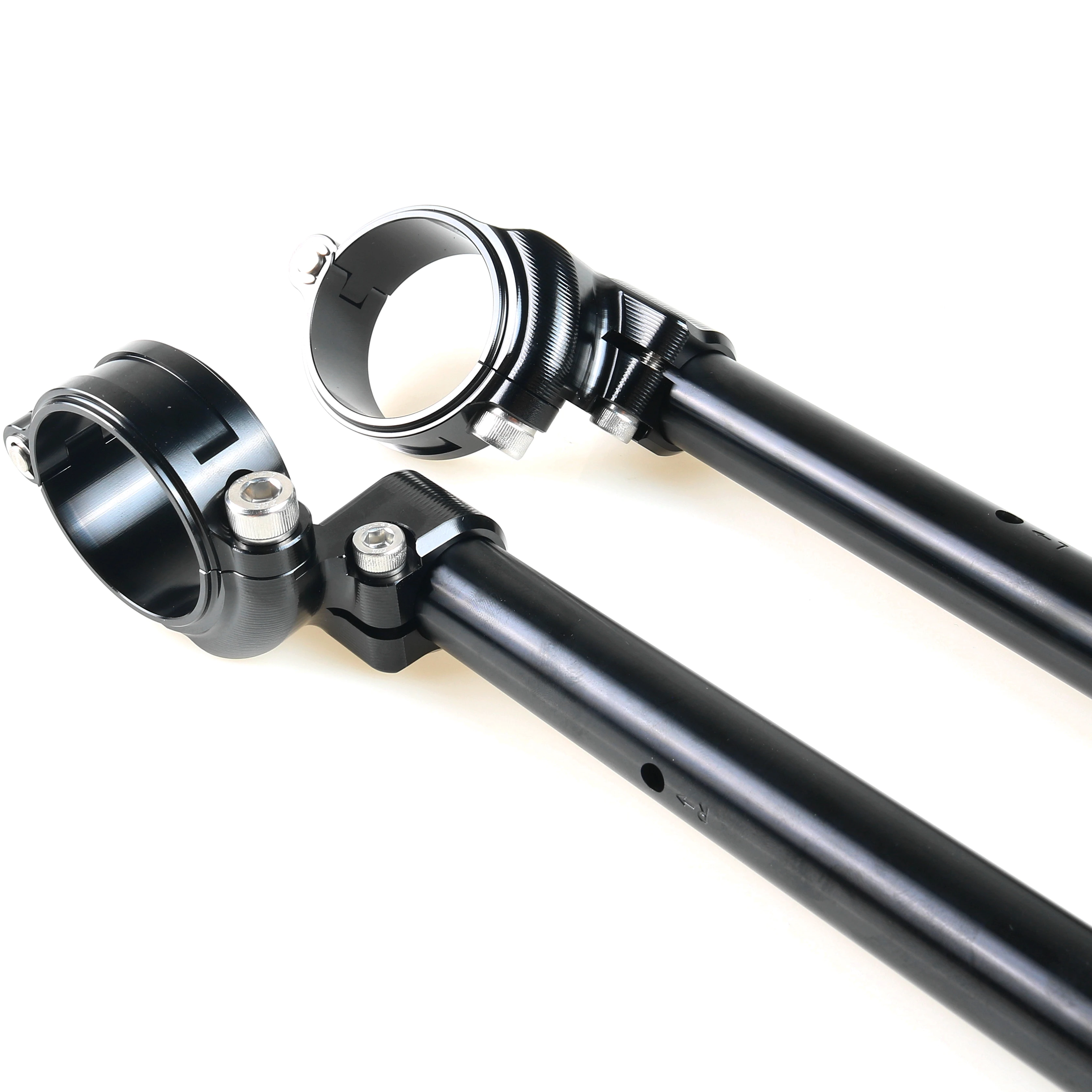 MOTO-TRON Motorcycle CNC  Handlebar Clip On Ons Fork Handle bars Clip ons  For YAMAHA R3 2019 2020 2021 2022 2023