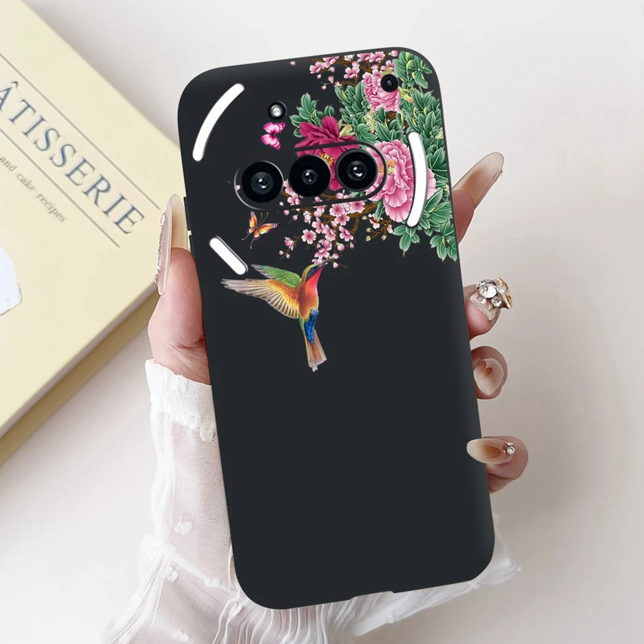 아무것도 전화 3A 케이스 A059 예쁜 여자 해바라기 커버 충격 방지 전화 케이스 아무것도 전화 3A 프로 Phone3A 소프트 TPU 가방