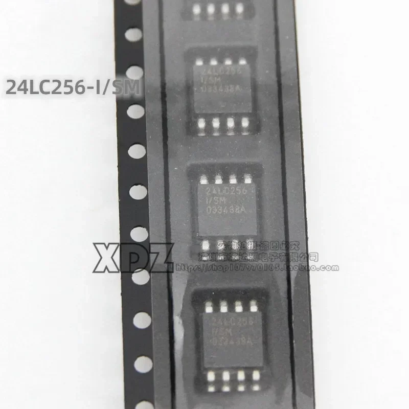 10pcs/lot 24LC256-I/SM 24LC256-I 24LC256 SOP-8 package Original genuine Memory chip