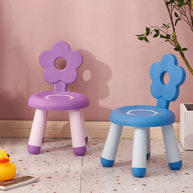 

Home chair stool bench Furniture Baby Chair Children Stool Bench Flower Shape Children's Furniture Classroom Kindergarten Gift