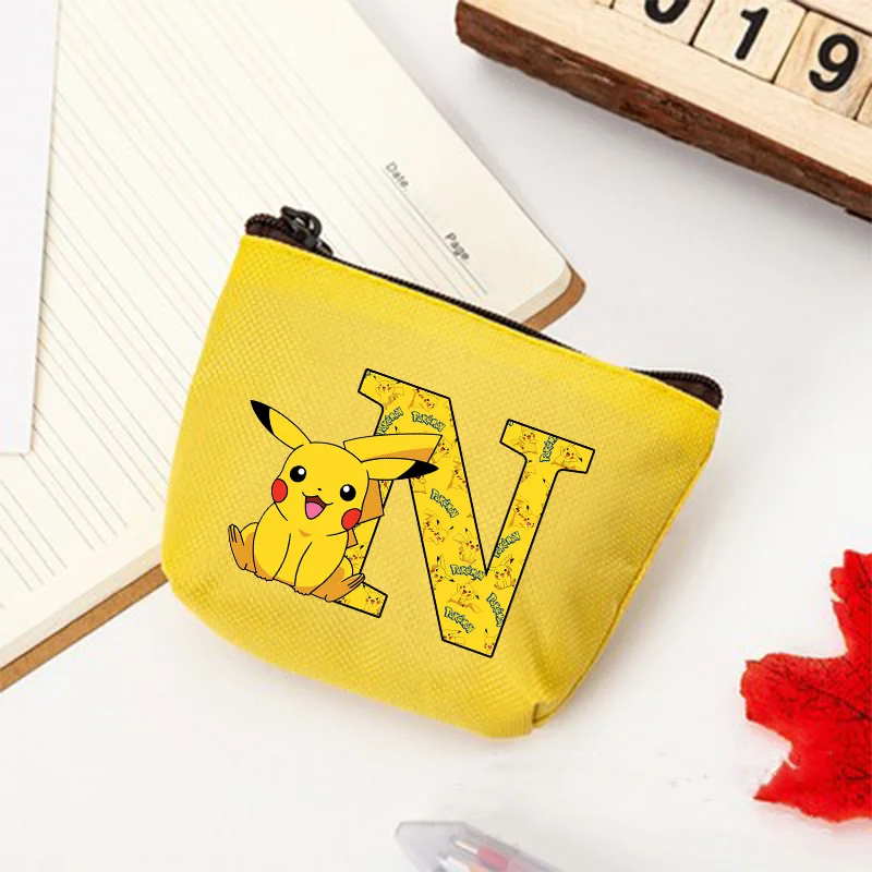 Кошелек-с-узором-на-молнии-и-покемонами-Пикачу-для-девочек-удобный-кошелек-для-денег-сумка-органайзер-для-наушников-с-героями-мультфильмов-холщовые-кошельки-для-монет