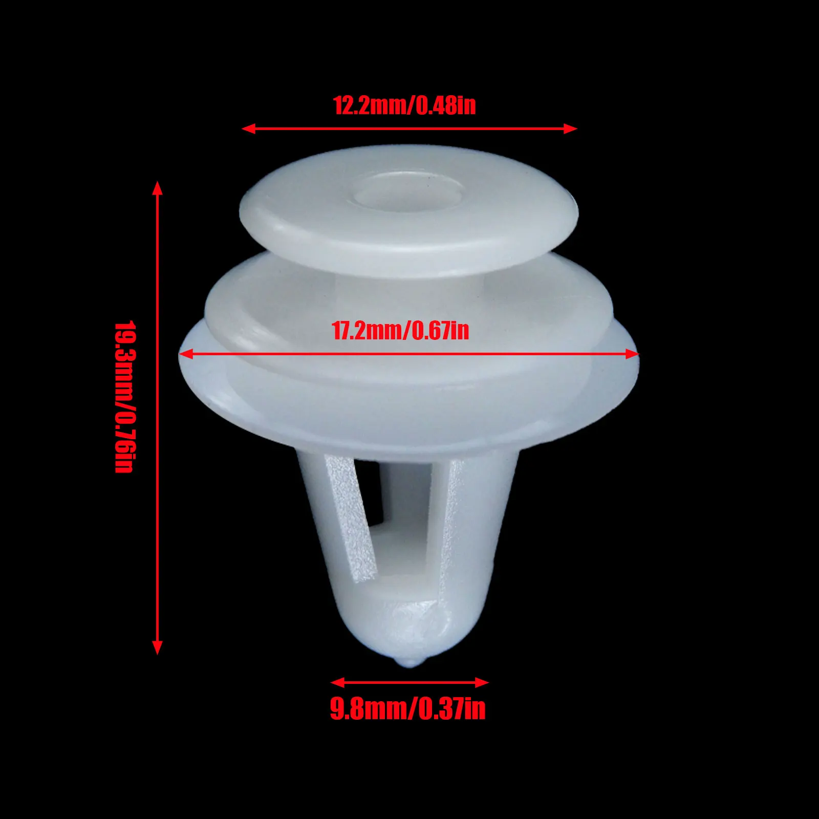 Door Trim Panel Retainer Trunk Side Trim Clip 67771-02030 for Toyota 4Runner Camry Land Cruiser Sienna Corolla Lexus LS400 LX450