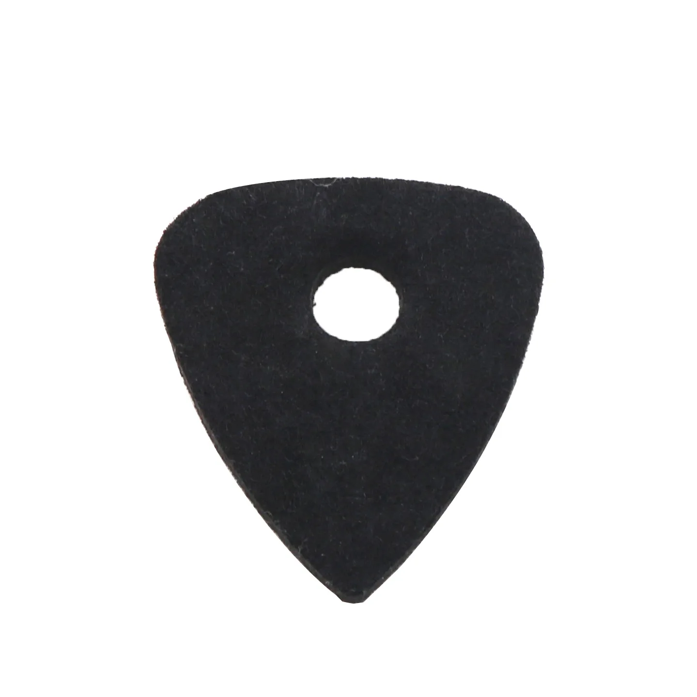 

1 Piece Pure Wool Paddle for Guitar Ukulele Pick with Hole Punched Stringed Instrument Wool Plectrum