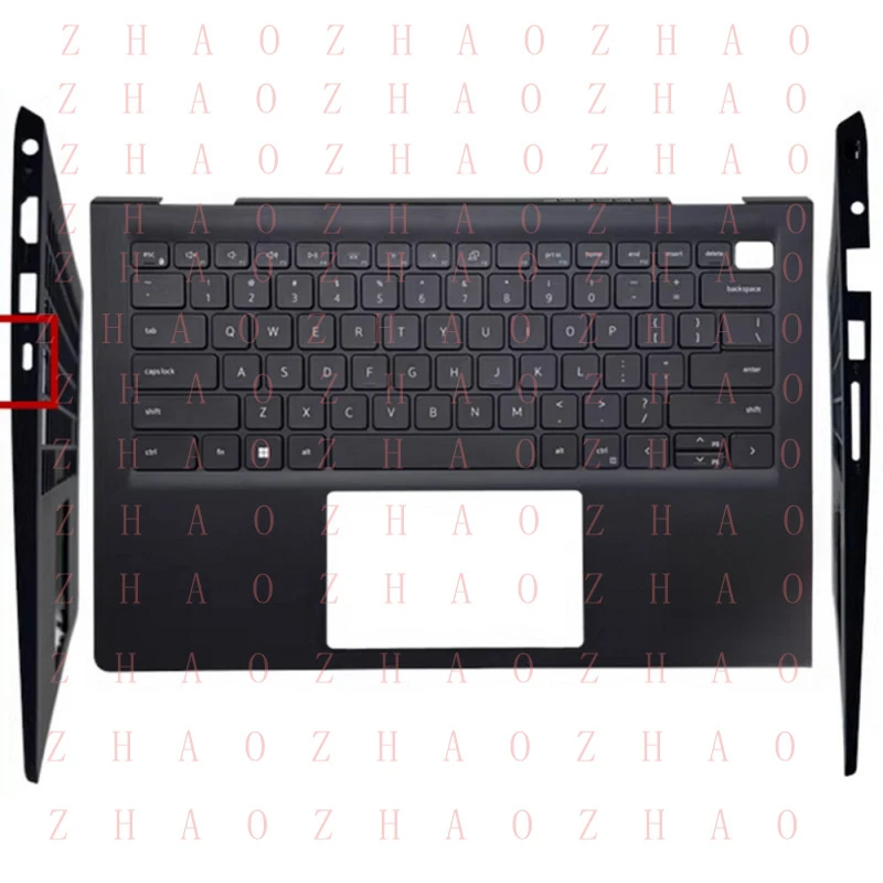 L+ For DELL Vostro 3420 3425 V3420 Laptop Palmrest Upper Case Black 0HXH59 0M00R9