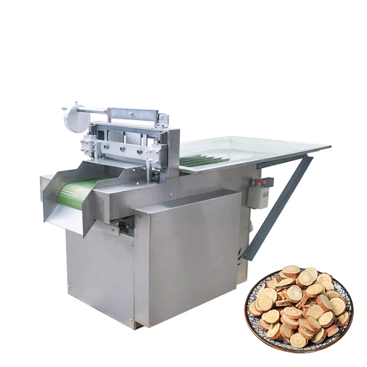 herbal tea leaf cutter machine lemongrass licorice root herb cutting machine