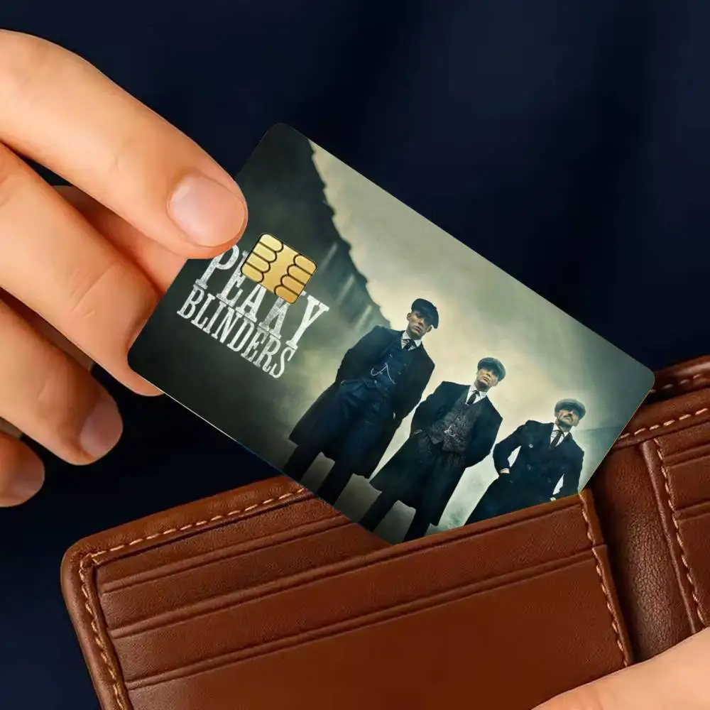 Classic Film Peaky B-Blinders Sticker Film Tape Skin for Credit Card Debit Card Waterproof Stickers