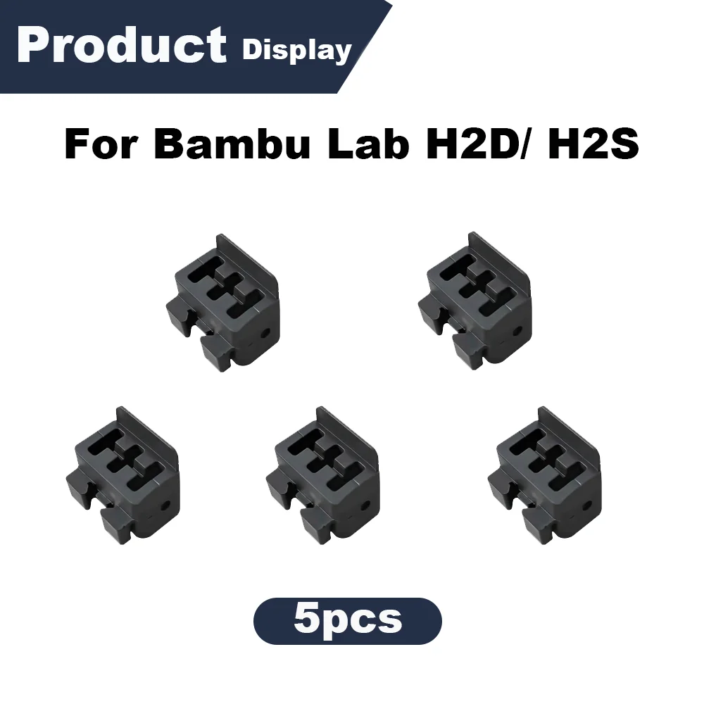 Düsenreiniger für Bambu Lab H2D/H2C/P2S Silikonbürste Hochwertiges Hotend-Düsenreinigungswerkzeug für Bambulab H2D/S/P2S Teile