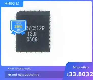 Freeshipping        AT27C512R-12JI   AT27C512R   AT27C512