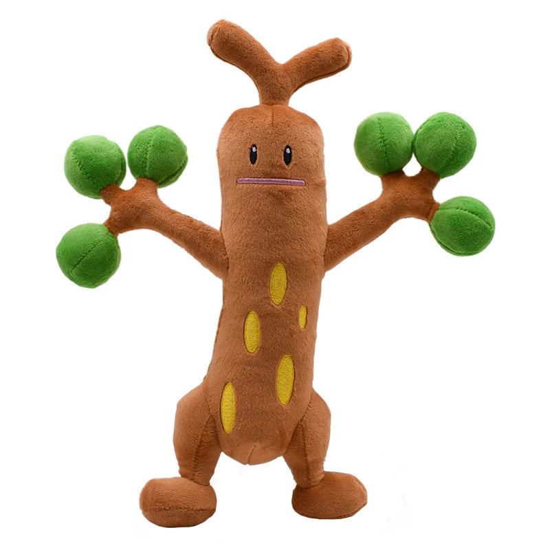 32cm Pokemon Sudowoodo Plush Bonsly Mega Evolution Stuffed Doll Games Peripheral Toys Hobbies Present Children Birthday Gifts
