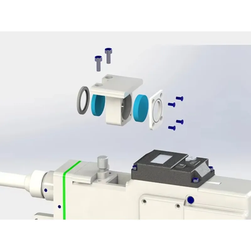 HotDMK Au3tech HW970 Mesin Multifungsi Genggam Laser Kepala Laser Pengelasan-Pemotongan-Pembersihan 3 in 1
