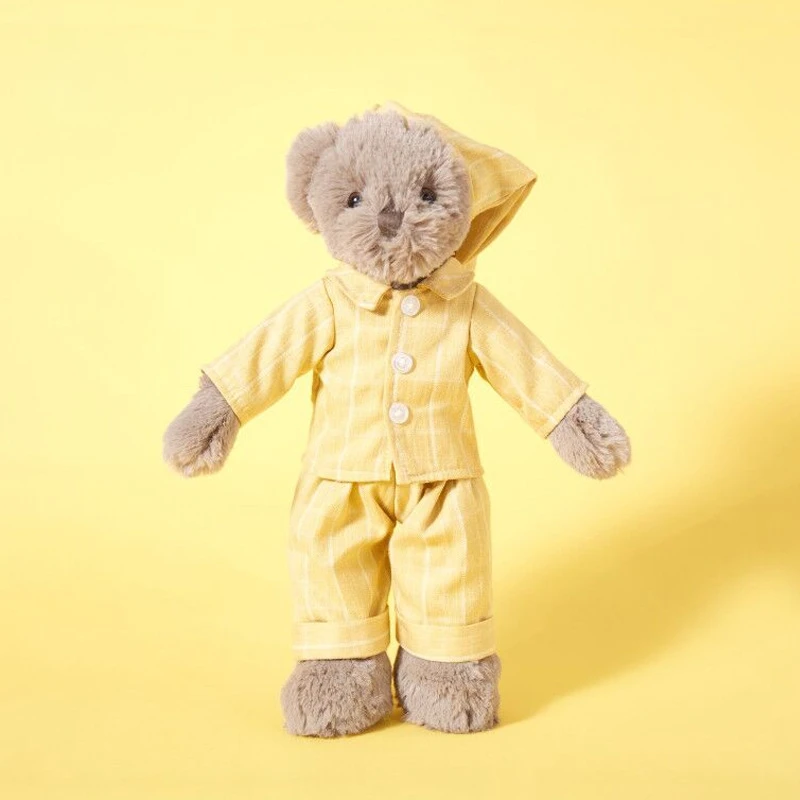 

Plush Doll Living Room Sofa Bedroom Ornaments Brown Bear Doll Party Decoration Anniversary Gift