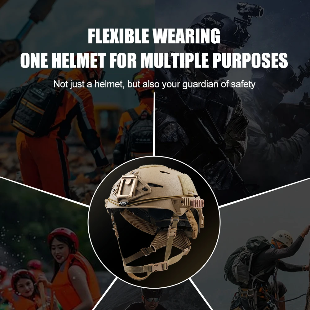 خوذة Wendy3.0 خفيفة الوزن من ألياف الكربون - بطانة ممتازة | التسلق/التدريب/الإنقاذ/الرياضات المتطرفة الحماية المدنية #6