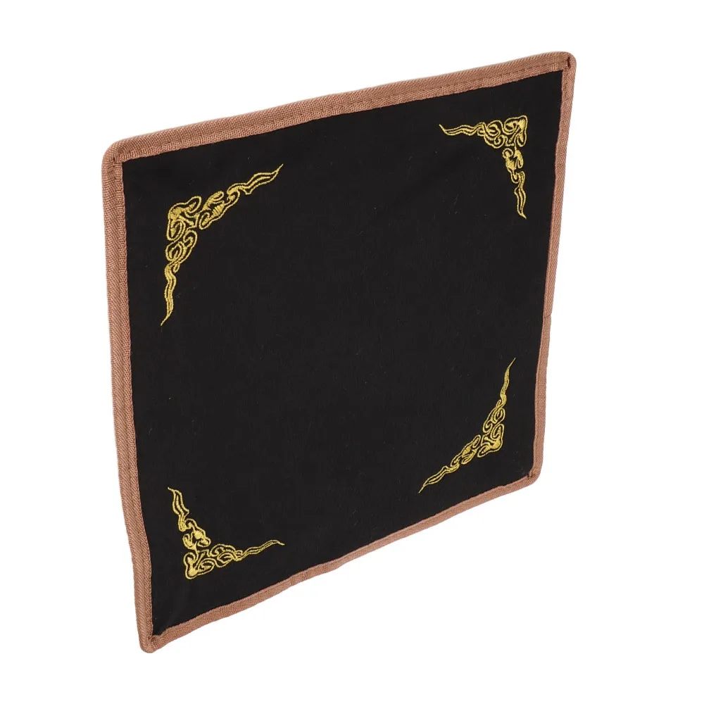 Black / White Double-sided Double-sided Velvet Jewelry Display Cloth Velvet 30x30cm Jade Jadeite Gem Look-up Fabric