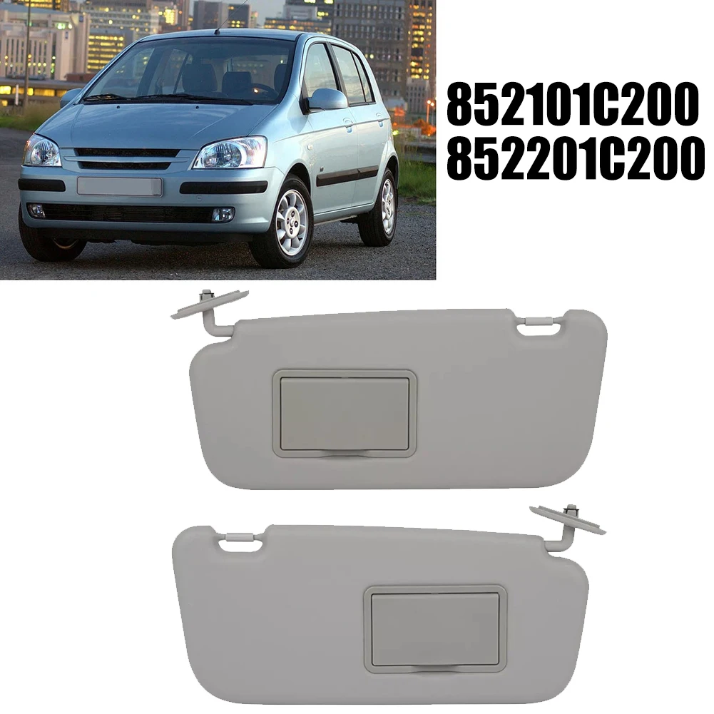 

For Hyundai GETZ Sun Visor Compatible (2002 2012) OEM Numbers 852201C000QS/852101C000QS Dependable Automotive Accessory