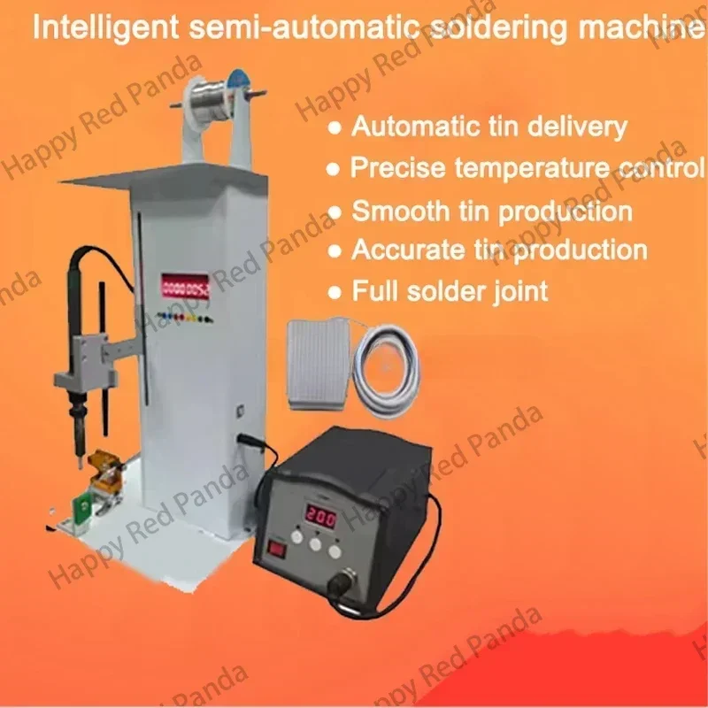 R10 Semi-Automatic Soldering Machine Household Pedal Type Tin Machine Intelligent Soldering Equipment Electric Soldering Irons