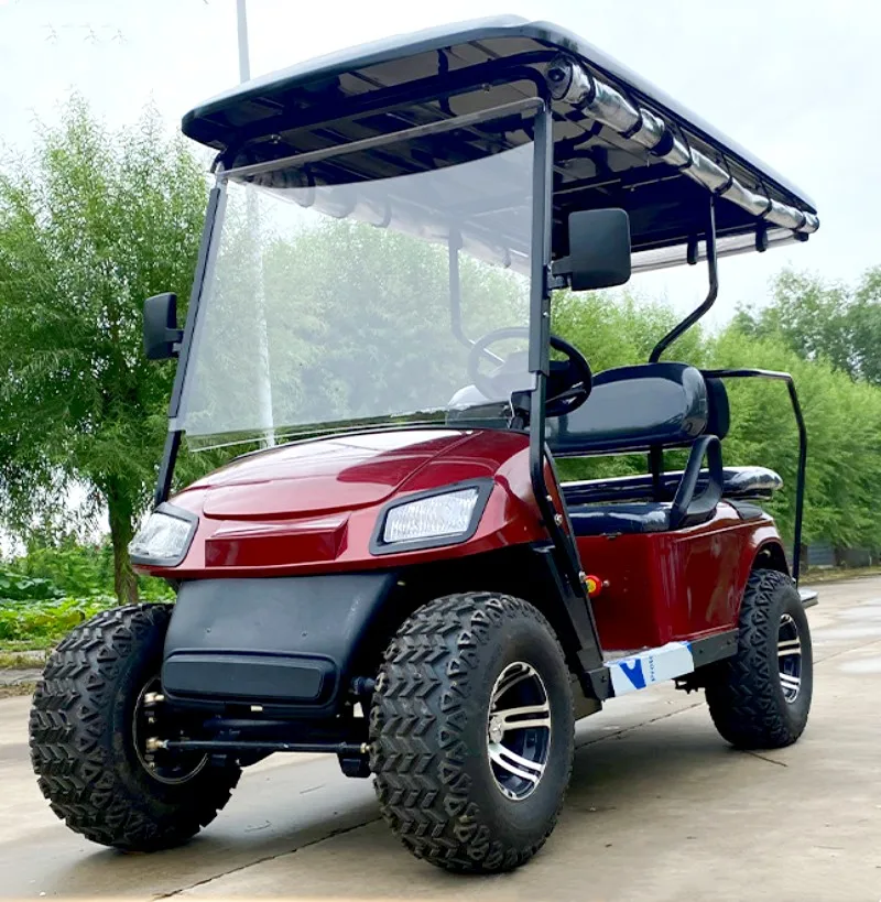 High Quality 350cc Gasoline Electric Golf Cart Car 2 4 6 8 Passengers Golf Buggy