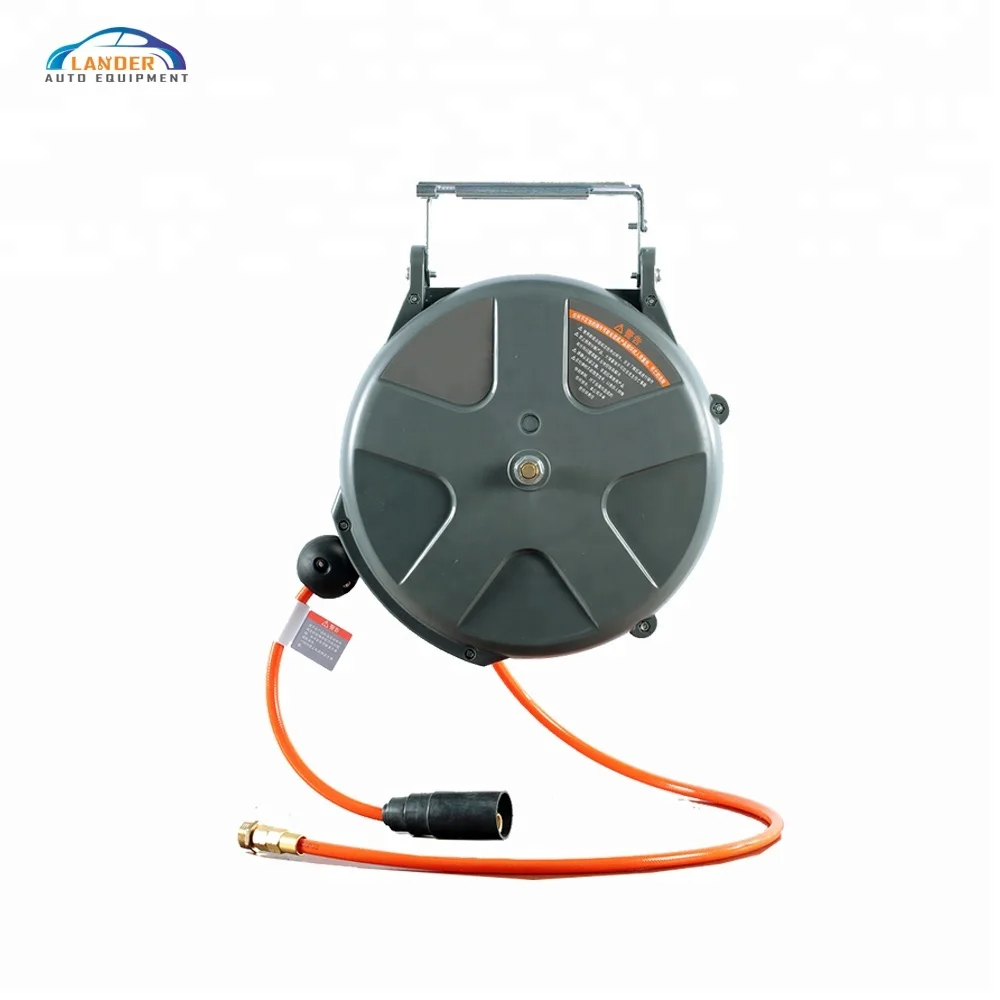 Wall Mounted Automatic Retractable Spring Loaded Air Hose Reel